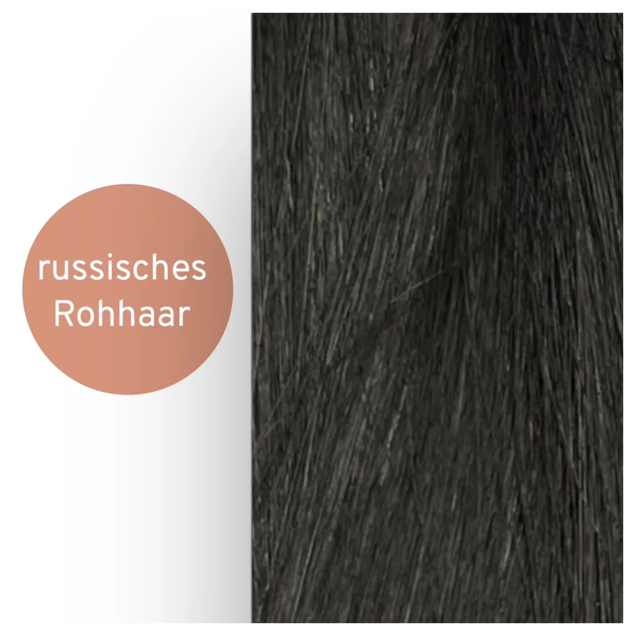 Bonding Exensions russisches Rohhaar